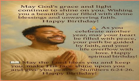 Happy Spiritual Birthday Wishes And Blessings